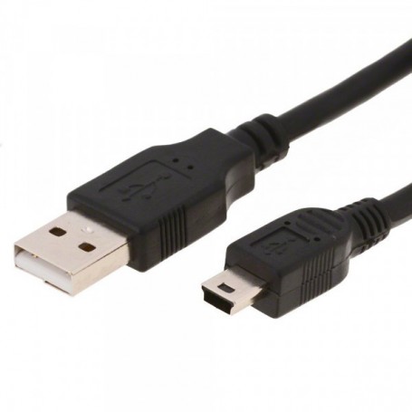 Câble USB-A (M) vers USB-B (M) 1m noir
