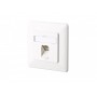 Metz Connect E-Dat C6 1 port Up Reinweiß