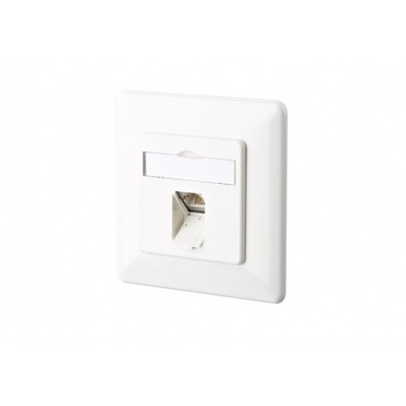Metz Connect E-Dat C6 1 port Up Reinweiß