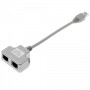 EFB ELEKTRONIK K5125.015 ADAPTADOR DE Cable RJ45 2 X RJ45 Blanco