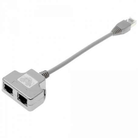 EFB ELEKTRONIK K5125.015 ADAPTADOR DE Cable RJ45 2 X RJ45 Blanco