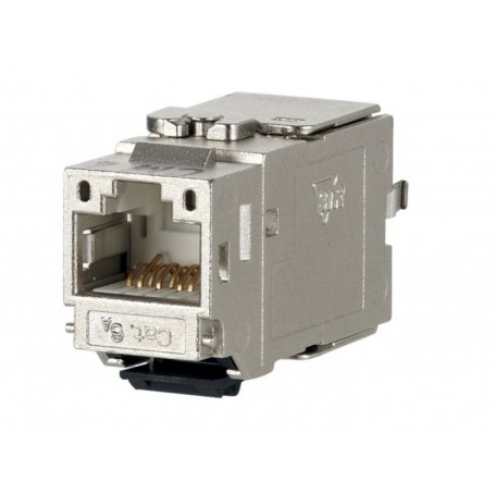Module RJ45 encastrable Keystone CAT 6a Metz Connect 130B21-E
