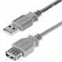 S-Conn USB 2.0 1,8 m – Câble USB (USB A, USB A, Mâle/Femelle, Droite, Droit, Nickel)