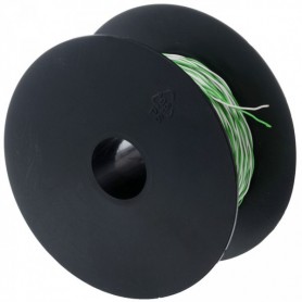 COMMUTATION FIL YV 2x0,5 / 0,9 blanc / vert, 100 m