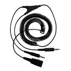 Jabra Câble Etiro connexion PC - QD - 2x3,5 mm - 2 m pour micro-casques filaires