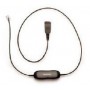 Jabra Câble droit avec QD 0,5 m - 4P plug: m-,r,r,m+ - Polarité P0 Std