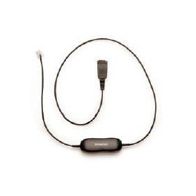 Jabra Câble droit avec QD 0,5 m - 4P plug: m-,r,r,m+ - Polarité P0 Std