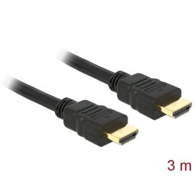 DeLOCK HDMI 1.3 Cable - 3m câble HDMI Noir