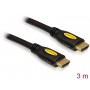 HDMI 1.4-3.0m câble HDMI 3 m HDMI Type A (Standard) Noir - Câbles HDMI (3 m, HDMI Type A (Standard), HDMI Type A (Standard), 10,2 Gbit/s, Noir)
