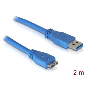 Dellock Kabel USB 3.0 Type-A plug Connecteur Micro-B de type USB 3.0