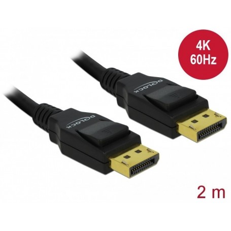 Câble multimédia DisplayPort Mâle / Mâle 2m
