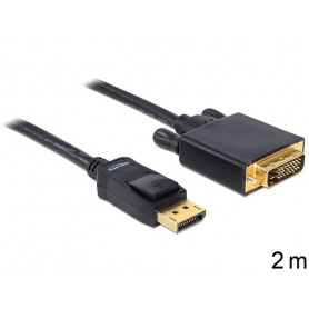 Câble Delock DisplayPort - DVI-D, 2 m (82591)
