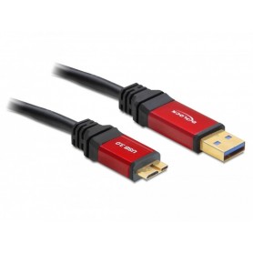 DeLOCK 82763 Noir, Rouge