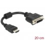  DeLOCK 0.2m HDMI-DVI M/F