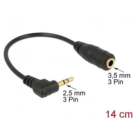 DeLOCK 65397 Câble 0.14 m Noir