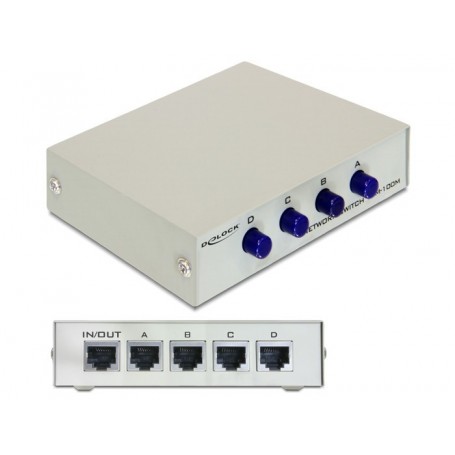 DeLOCK 87588 commutateur réseau Non-géré Beige