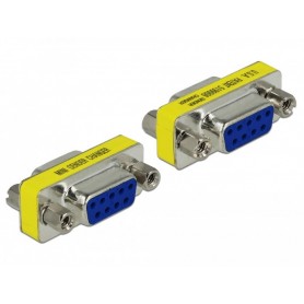 DeLOCK 65008 D-9 D-9 Bleu, Argent Câble d'interface et Adaptateur