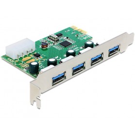 Carte Dellock PCI Express 4 x USB 3.0