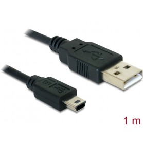 Câble USB 2.0 A USB 2.0 mini B, 1,0 m