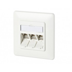 Metz Connect C6amoDul 3 port 180 ° M en blanc pur