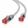  Câble Patch Cat. 6 (S/FTP, PIMF) 10 m Gris