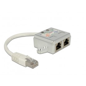 DeLOCK 65224 câble de réseau Blanc 0,15 m