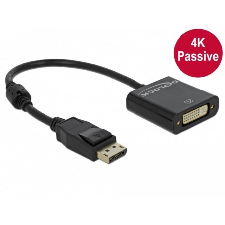 Dellock Adapter Cable DisplayPort 1.2 Connecteur DVI 24 + 5 POINTE