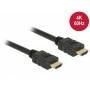 DeLOCK 84714 Câble HDMI-Câble HDMI (HDMI-HDMI mâle-mâle Or Noir)