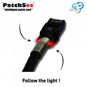 PatchSee PK-PCI6-F-16 câble de réseau Noir 4,9 m Cat6a U/FTP (STP)