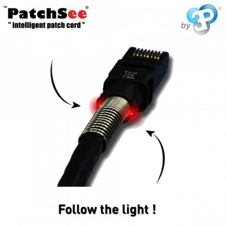 PatchSee PK-PCI6-F-16 câble de réseau Noir 4,9 m Cat6a U/FTP (STP)