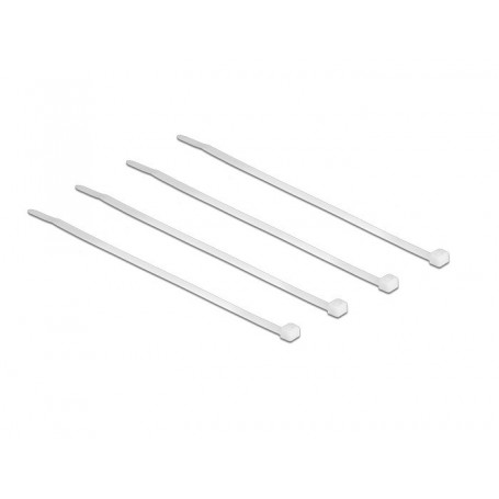 Dellock Cable Tie transparent 100 STK L100 x W2.5 mm