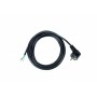  Câble d'alimentation H05VV-F 3G1,0 2m, noir, emballage individuel