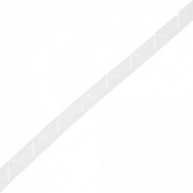  129256 Câble Spirale Tube Diamètre 6 mm 60 mm 10 m Naturel