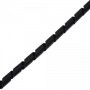  129257 Câble Spirale Tube, diamètre 60 mm x 10 m Noir
