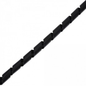  129257 Câble Spirale Tube, diamètre 60 mm x 10 m Noir