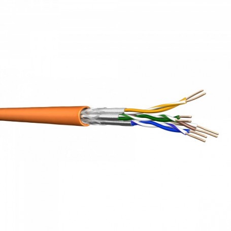  Verlegecâble UC900 HS23, Cat 7, S/FTP, PiMF, orange, 100m Ring
