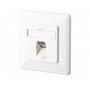 Metz Connect E-DAT C6A 1 Port UP Blanc