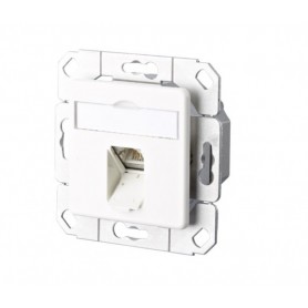 prise de courant RJ-45 Blanc