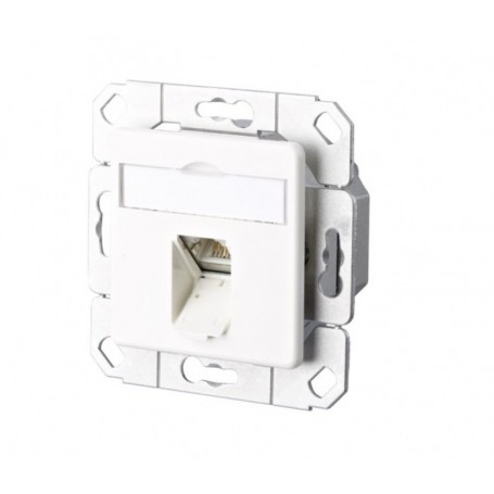 prise de courant RJ-45 Blanc