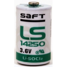  - F3-SAFLS14250-V LS14250 - Batterie de ménage à Usage Unique 1/2AA Lithium 3,6 V - Piles (Simple Utilisation, 1/2AA, IEC 60086-4, IEC 60079-11, Lithium, cylindrique, 3,6 V) 240125