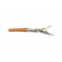 Draka Laying Cable UC900 HS23, Cat 7, S / FTP, PIMF, Orange, Ring 50M