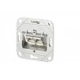 Metz Connect Prise réseau encastré insert CAT 6a 2 ports