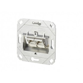 Metz Connect Prise réseau encastré insert CAT 6a 2 ports
