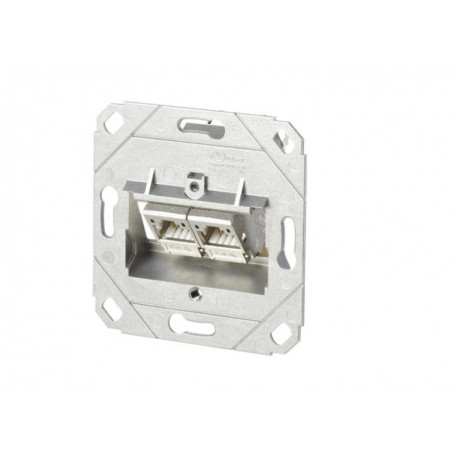 Metz Connect Prise réseau encastré insert CAT 6a 2 ports