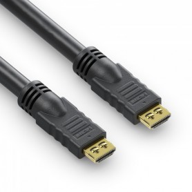 PureLink PI1000-075 Câble de Connexion HDMI (2K FullHD (1080p), Ethernet),HDMI-A Mâle - Mâle Certifié, 7,50m, Noir