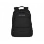 WENGER Fuse Sac à Dos pour Ordinateur Portable 15,6 Pouces avec Poche pour Tablette Tactile 10 Pouces, Système d’Organisation, 16 l, Femmes Hommes, Affaires Uni École Voyages, Noir, 600630