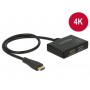 Dellock HDMI Splitter 1 x HDMI dans 2 x HDMI OUT 4K
