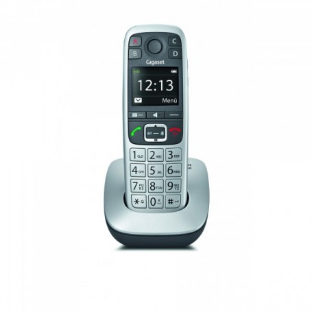 Gigaset E560 Téléphone analog/dect Noir, Argent