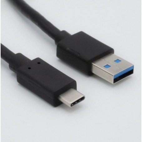  181542 Câble de Charge/synchronisation USB Type-C vers USB 3.1 A Noir 1 m