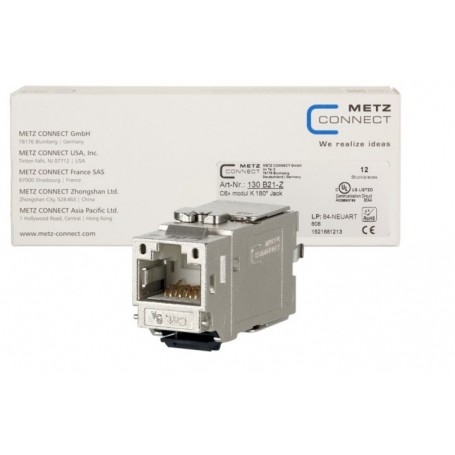 Metz Connect C6amoDul K 180 ° JOCK - Keystone (12 pièces)